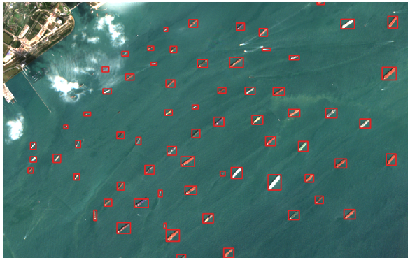 Ridge SAT Image Analyzer による衛星画像の解析結果